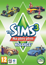 CD obal k The Sims 3 Na plný plyn