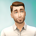Podobizeň Tomaka v The Sims 4