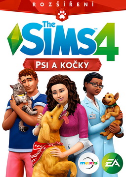 Obal z The Sims 4 Psi a mačky