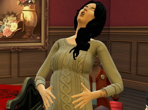 Tehotenstvo v The Sims 4