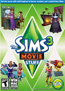 CD obal k The Sims 3 Filmové rekvizity