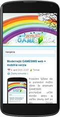 GAMESIMS.sk na mobile