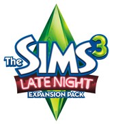 Logo dodatku The Sims 3 Late Night / Po zotmení