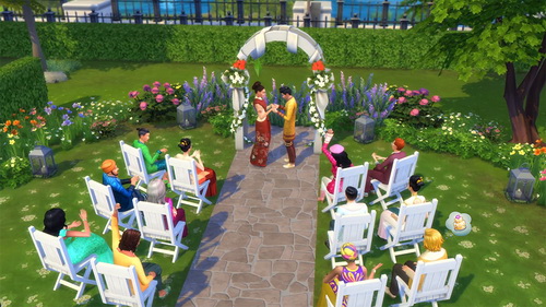 The Sims 4 Život v meste: Svadobný deň