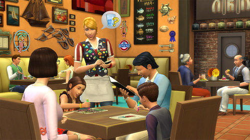 The Sims 4 Ideme sa najesť