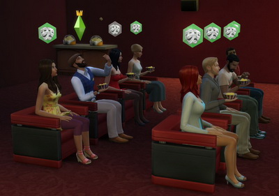 The Sims 4 Domáce kino a nové pravidlo klubu