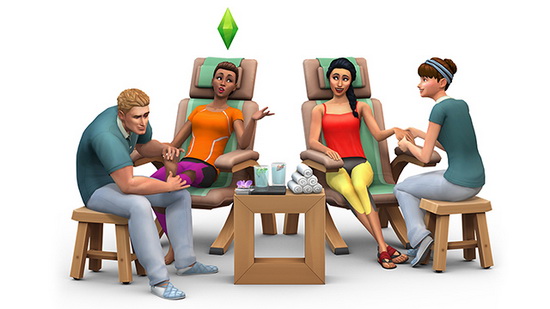 The Sims 4 Návšteva v kúpeľoch