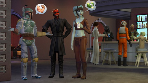Star Wars v The Sims 4