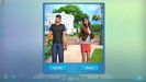 The Sims 4 Vytvor-Sima (CAS)