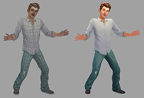 The Sims 4 - Postavičky na konceptovej úrovni