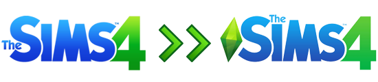 Vynovené logo hry The Sims 4