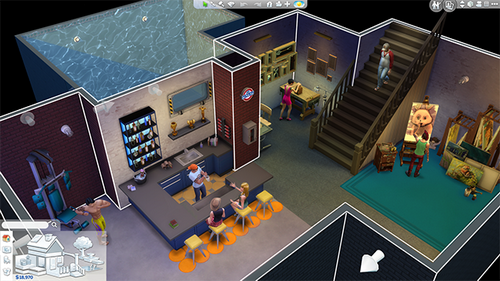 Pivnice v The Sims 4