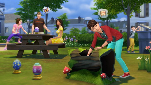 Veľkonočné vajíčka v The Sims 4