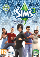 CD obal k The Sims 3 Vytvoriť Sima