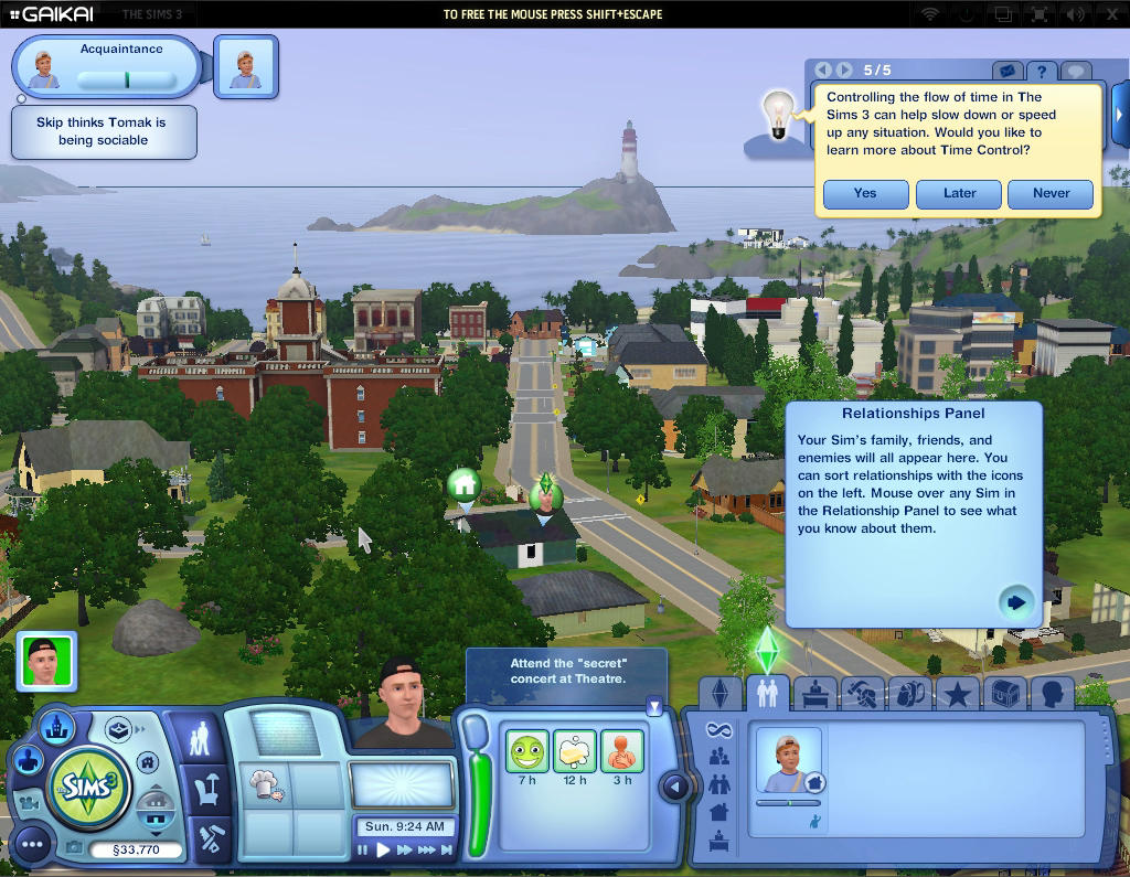 The sims 3 demo
