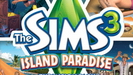 CD obal dodatku The Sims 3 Tropický raj