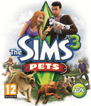 Logo CD obálky ku konzolovým verziám hry The Sims 3 Domáci maznáčikovia