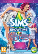 Cd obal zberateľskej edície The Sims 3 Showtime Katy Perry